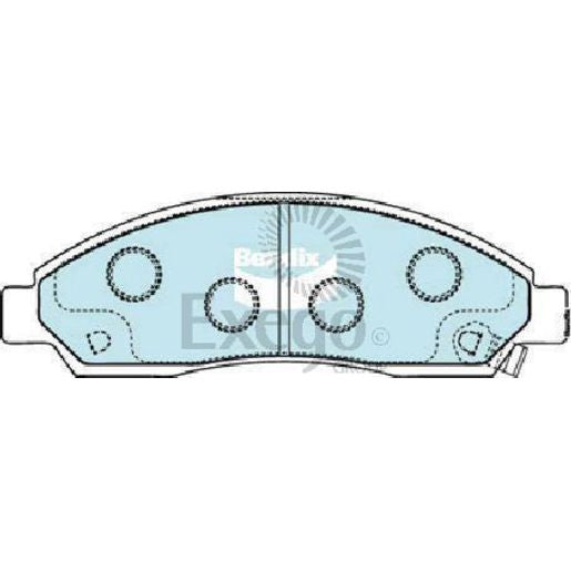 Bendix Brake Pads Set - Ultimate - DB1468ULT
