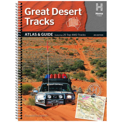 Great Desert Atlas & Guide 4th Edition - 9781925195385