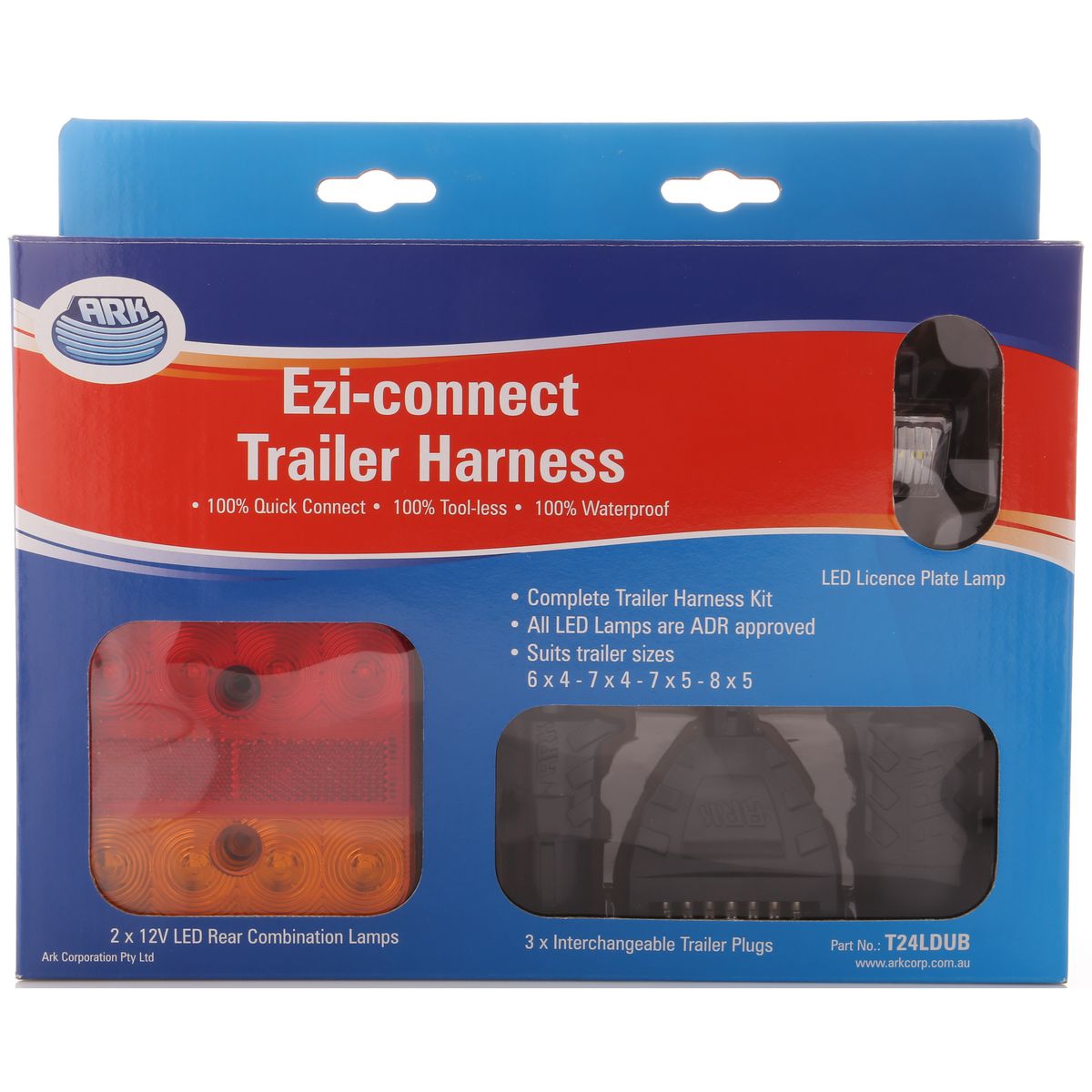 ARK Ezi-Connect Trailer Harness - T24LDUB