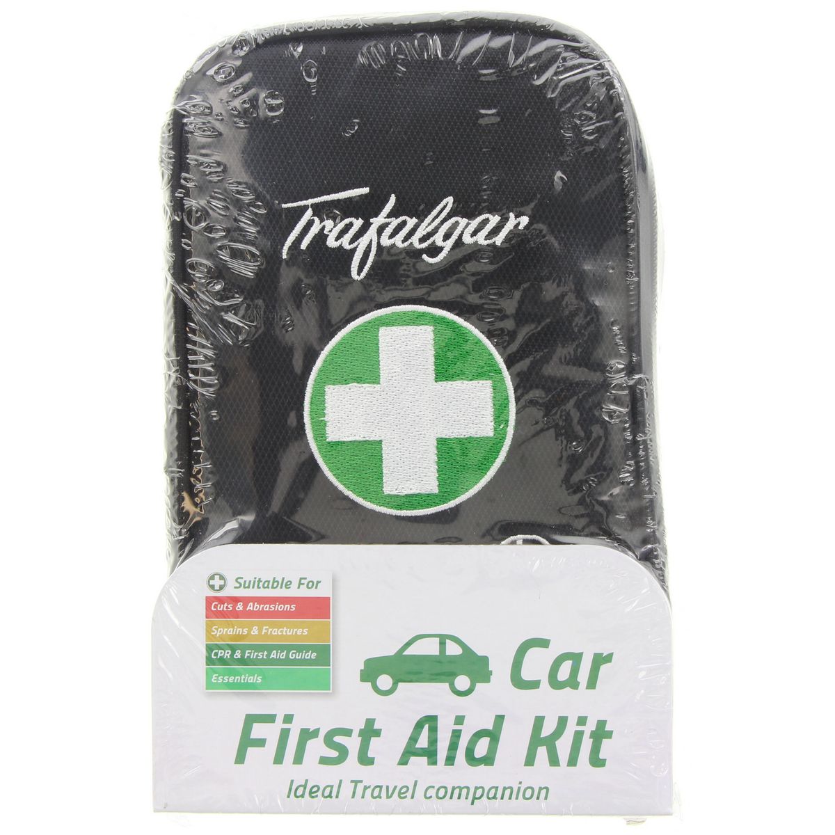 Trafalgar First Aid Kit 80pc - Black - 101882
