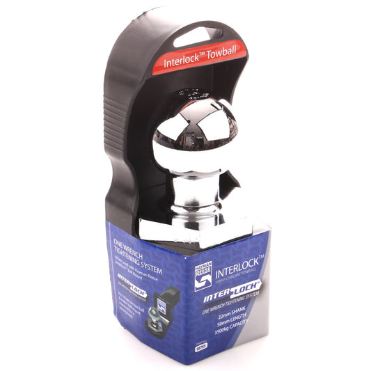 Hayman Reese Tow Ball 50mm Interlock Chrome - 05755