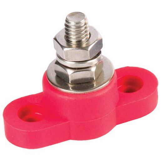 OEX Stud Single Terminal 250A Red - ACX3145BL