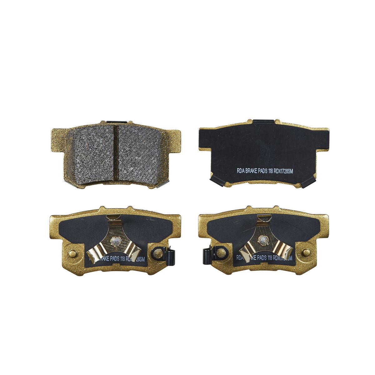 RDA Brakes Extreme Brake Pad Set Rear - RDX1728SM