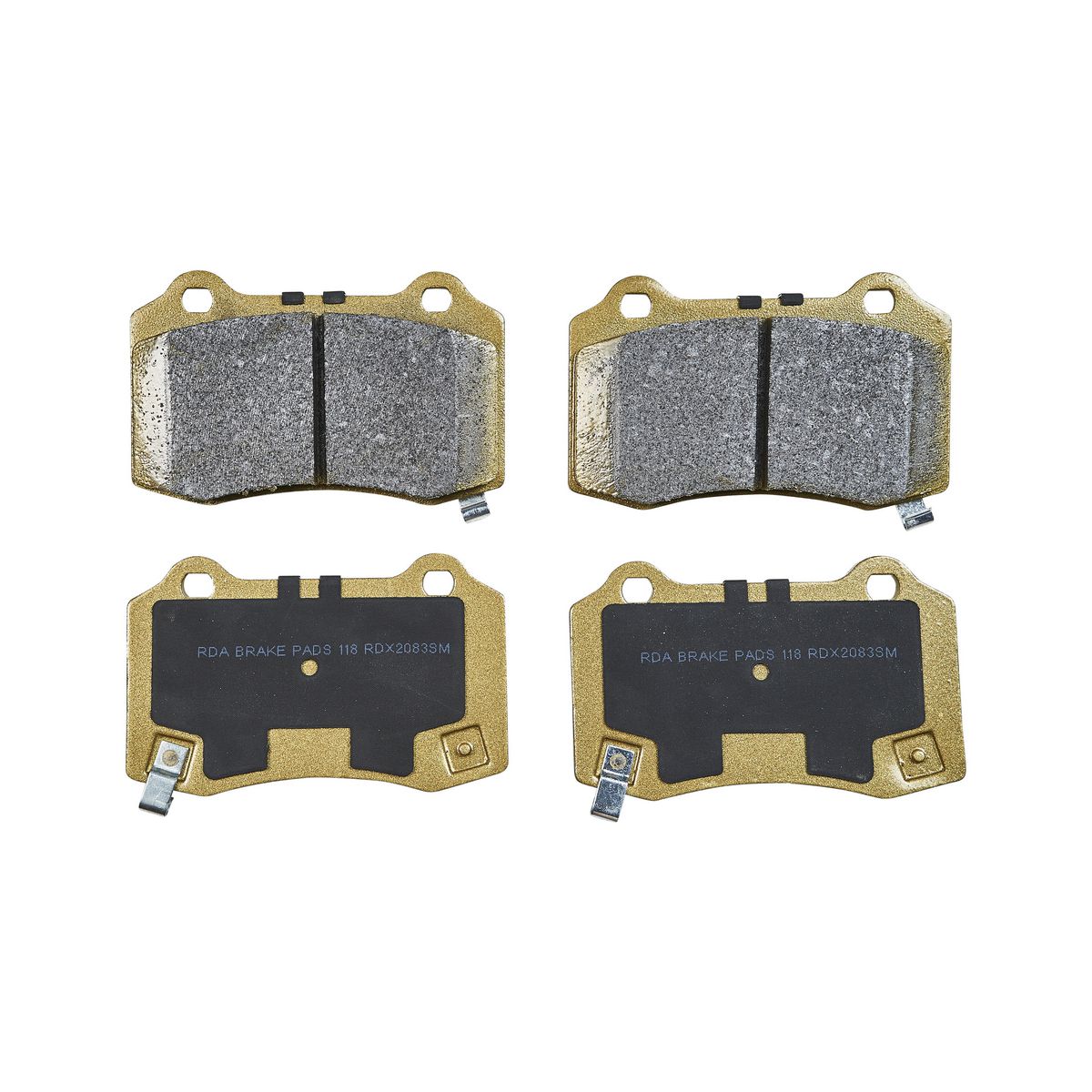 RDA Brakes Extreme Brake Pad Set Rear - RDX2083SM