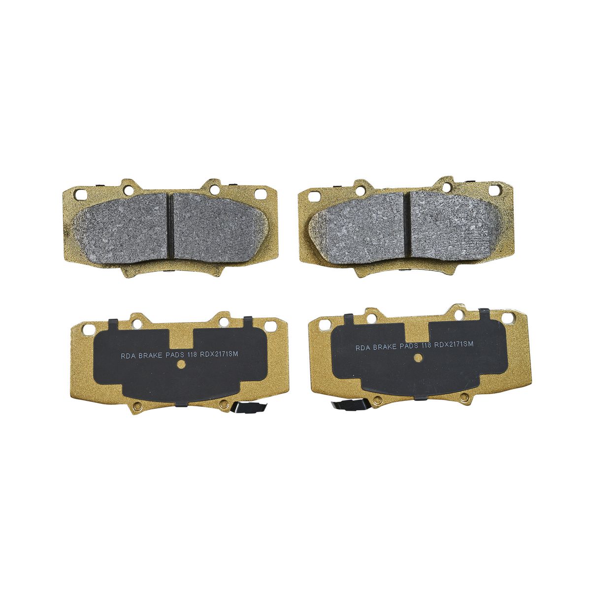 RDA Brakes Extreme Brake Pad Set Front - RDX2171SM