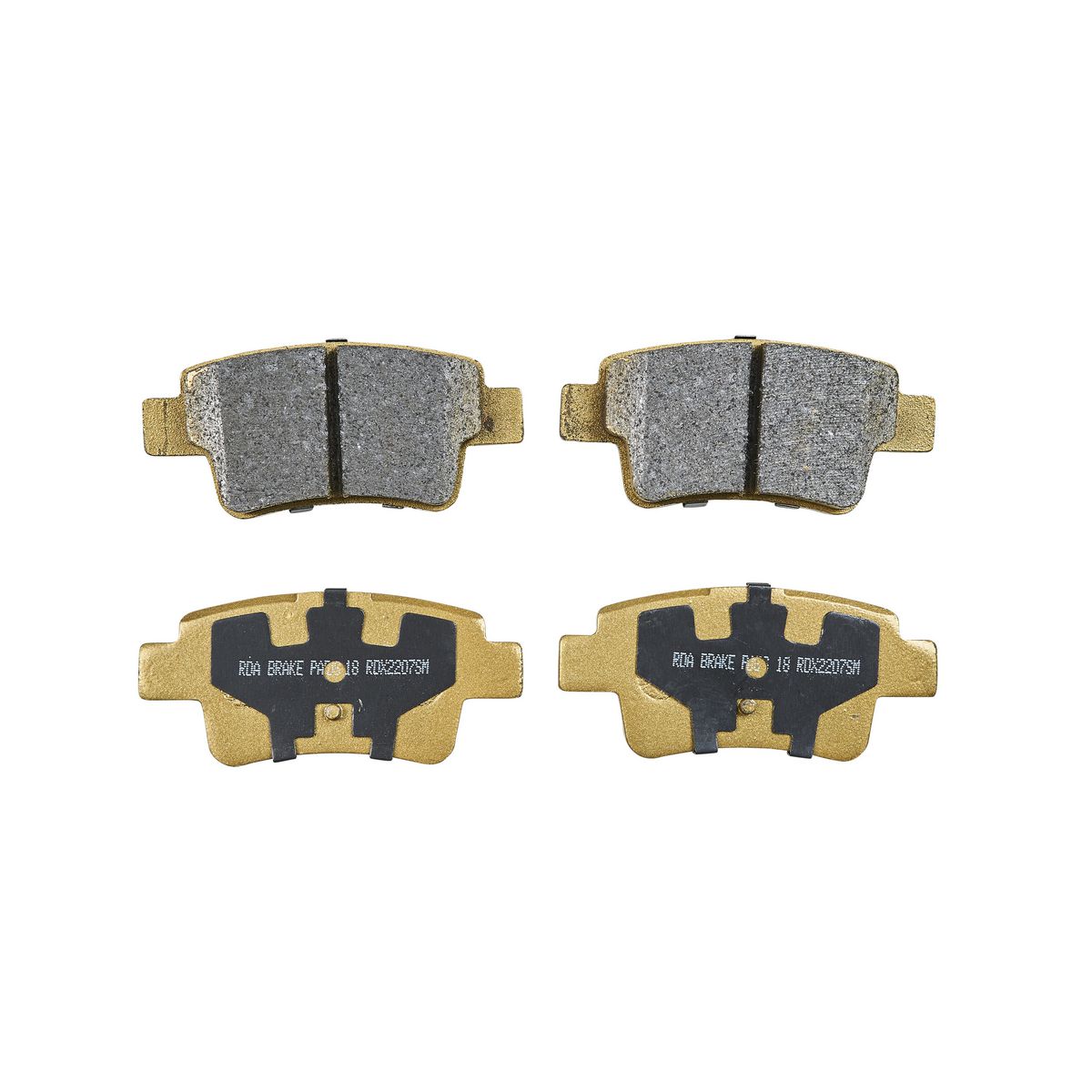 RDA Brakes Extreme Brake Pad Set Rear - RDX2207SM