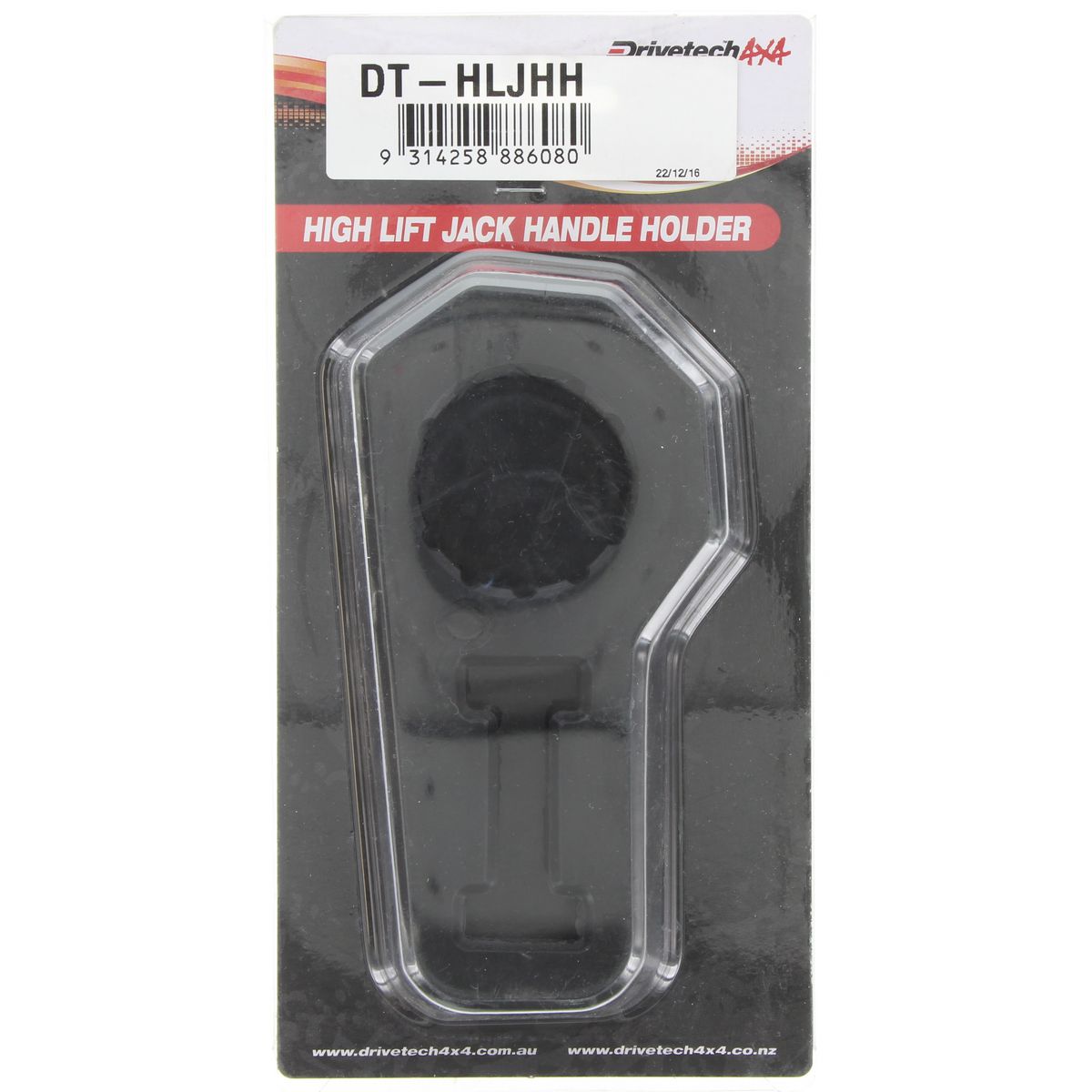 Drivetech 4x4 High Lift Jack - Rubber Handle Holder - DT-HLJHH