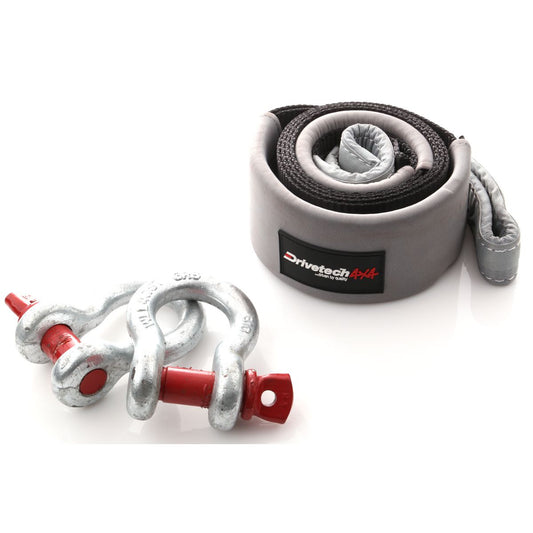 Drivetech 4x4 Equaliser Strap Kit - 8 Tonne - DT-ESK