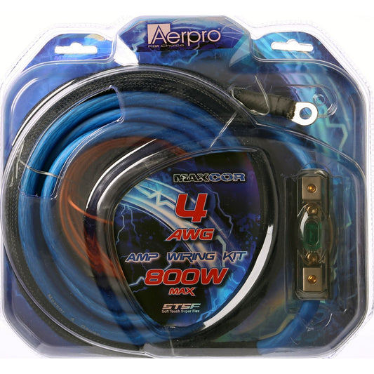 Aerpro Maxcor 2/4-Channel Amp Installation Kit 4AWG - MX04