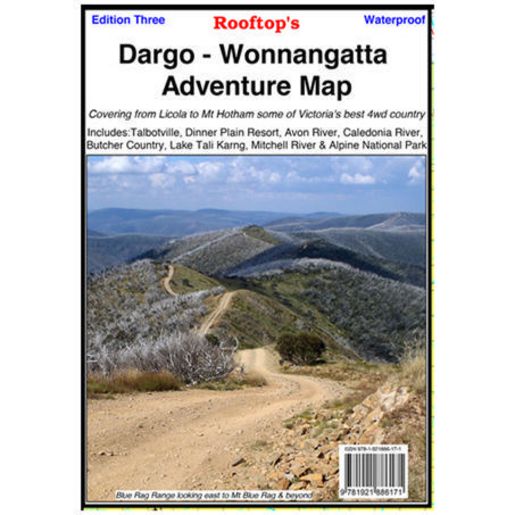 Dargo - Wonnangatta Map - 9781921886171