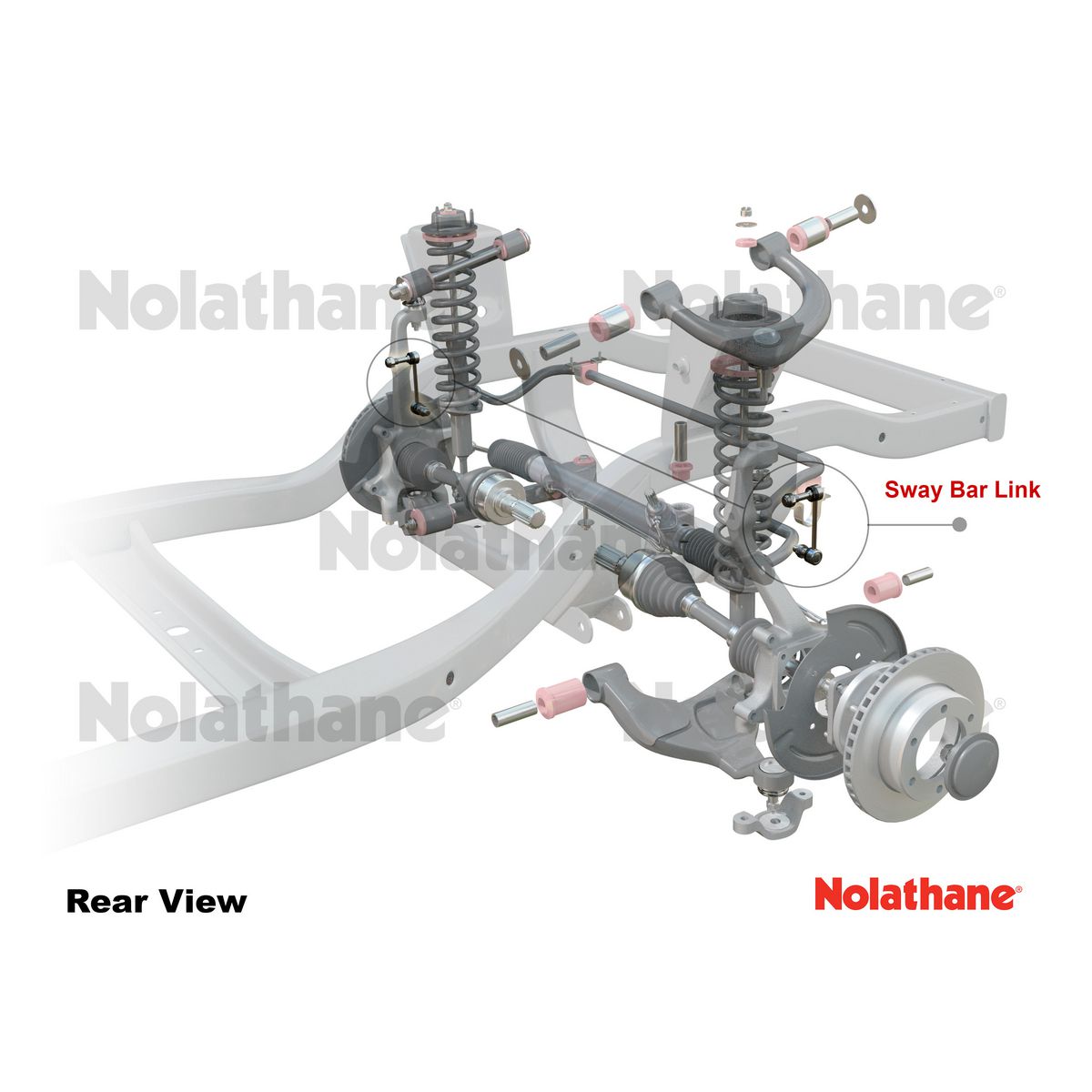 Nolathane Front Sway Bar Link - 42764