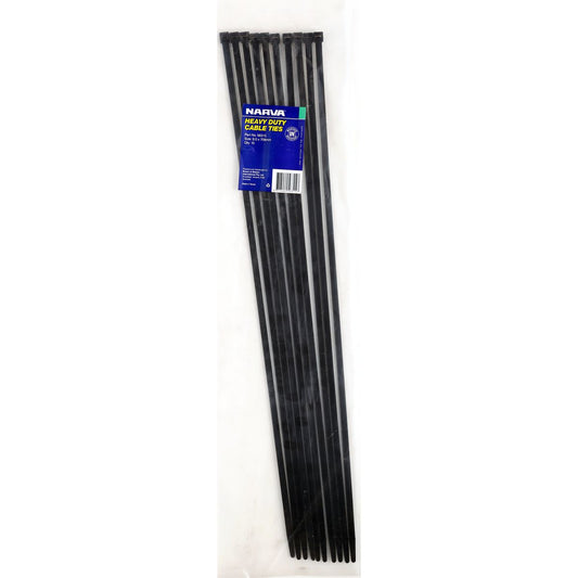 Narva Extra Heavy Duty Cable Ties 9.0mm x 709mm 10Pc - 56315