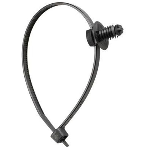 Narva Nylon Cable Ties with Fir Tree Mount 4.8mm x 200mm 25 Pce - 56800