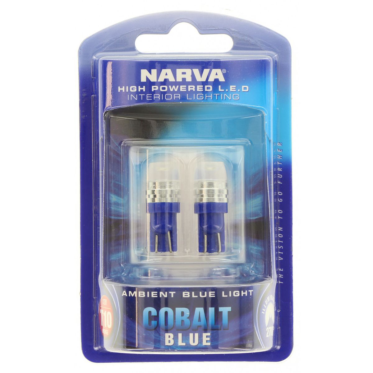 Narva LED Wedge Cobalt Blue Globe - 18070BL