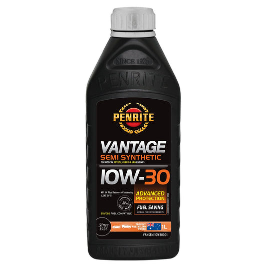 Penrite Vantage Semi Synthetic 10W-30 Engine Oil 1L - VANSEMI10W30001