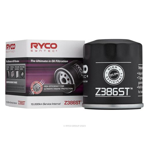 Ryco Syntec Oil Filter - Z386ST