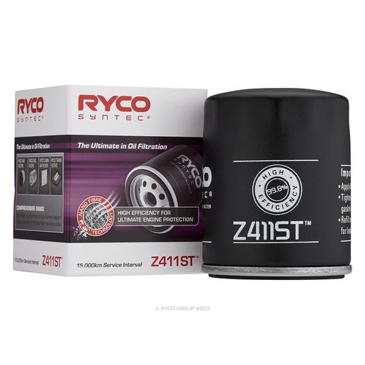 Ryco Syntec Oil Filter - Z411ST