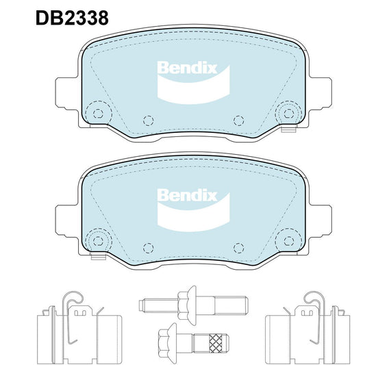 Bendix Brake Pads Set - 4WD/SUV - DB2338-4WD