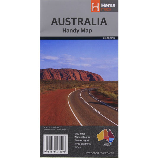 Hema Australia Handy Map 11th Edition