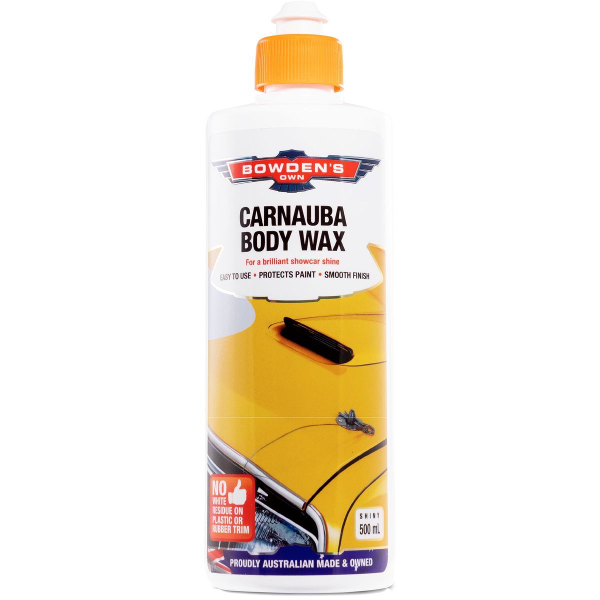 Bowden's Own Carnauba Body Wax 500ml - BOABW
