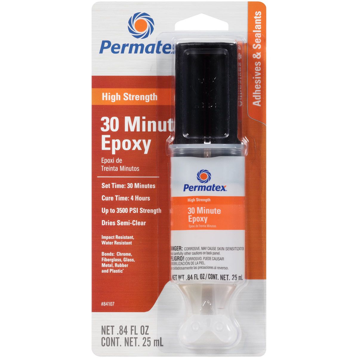 Permatex 30 Minute Extra Strength Epoxy 25ml - PX84107