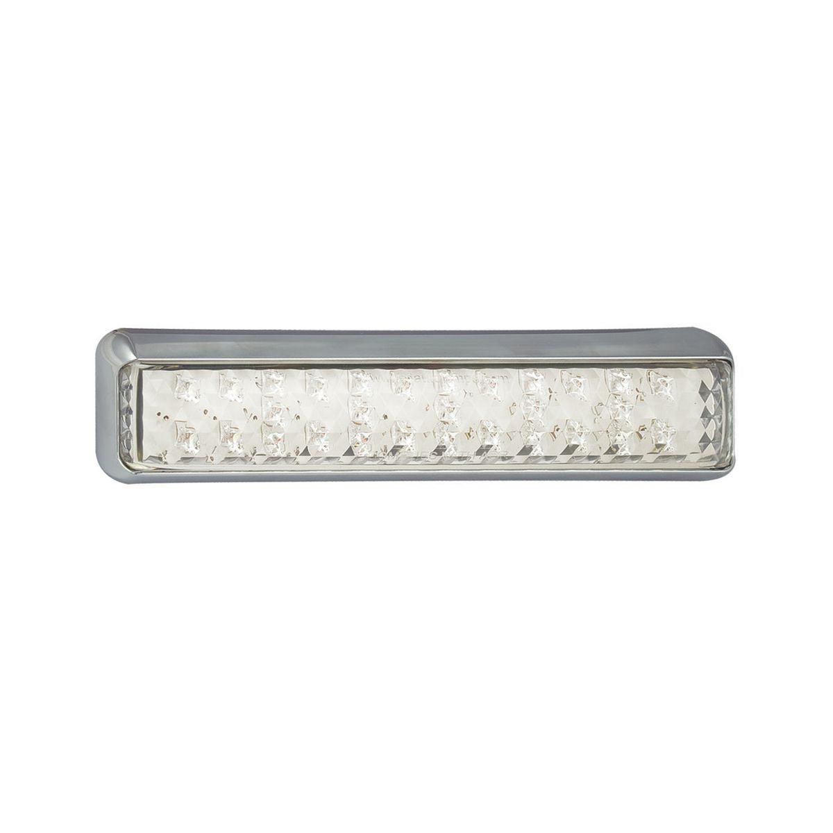 LED Autolamps 12V Front Direction Indicator With Front Position Lamp Chrome Bracket - 200CAW
