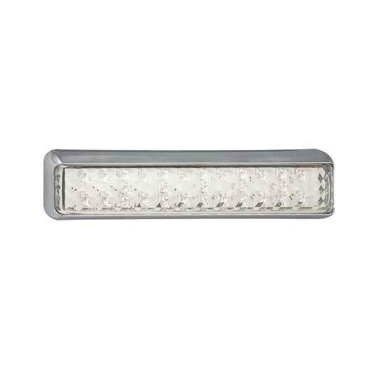 LED Autolamps 24V Front Direction Indicator With Front Position Lamp Chrome Bracket - 200CAW/24