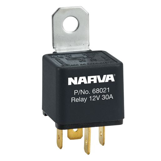 Narva HDRV 50A Accessory Twin Socket Flush Mount with Covers - 81143BL