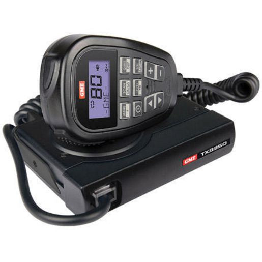 GME UHF CB Radio 5 Watt Compact with SoundPath Speaker Microphone - TX3350