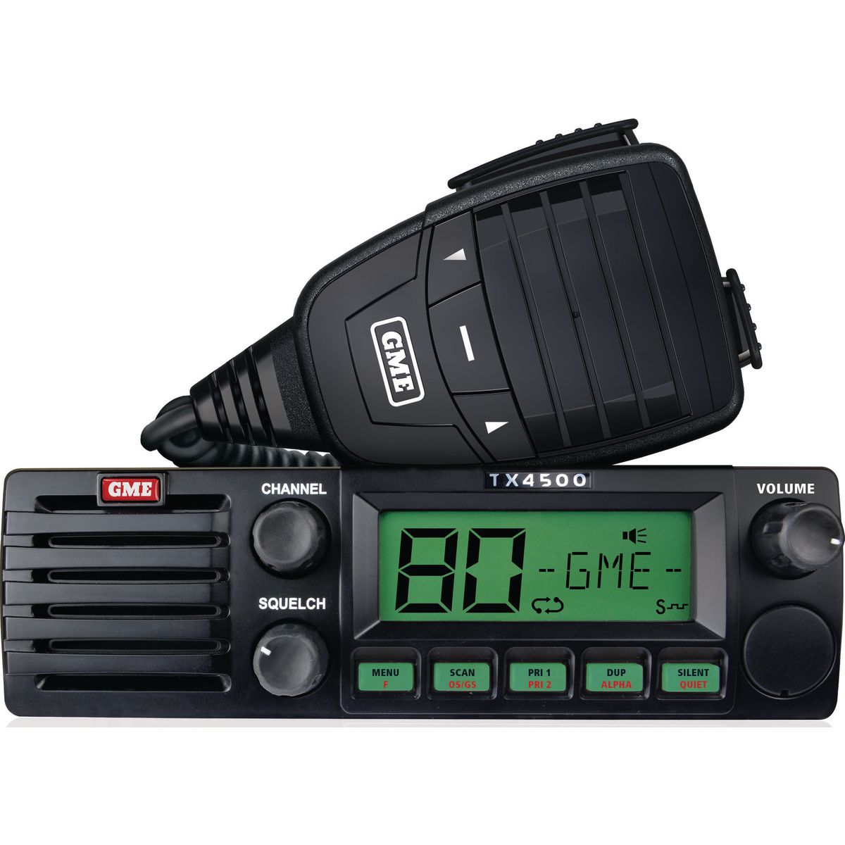 GME UHF CB Radio 5 Watt DIN Mount with ScanSuite - TX4500S