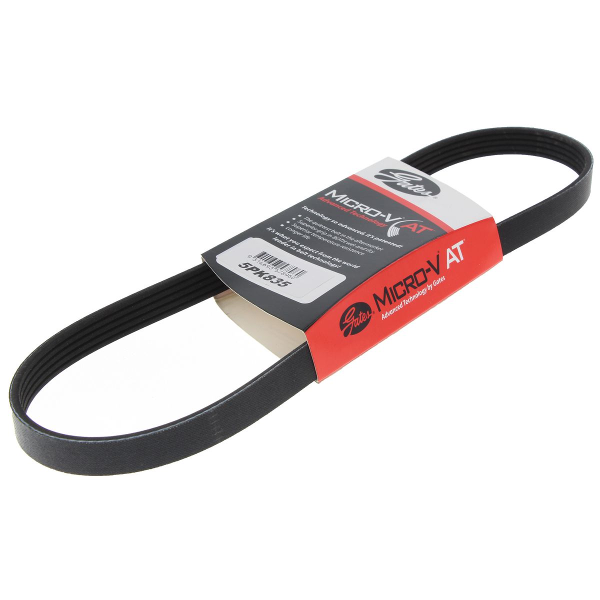 Gates Micro-V Belt - 5PK835