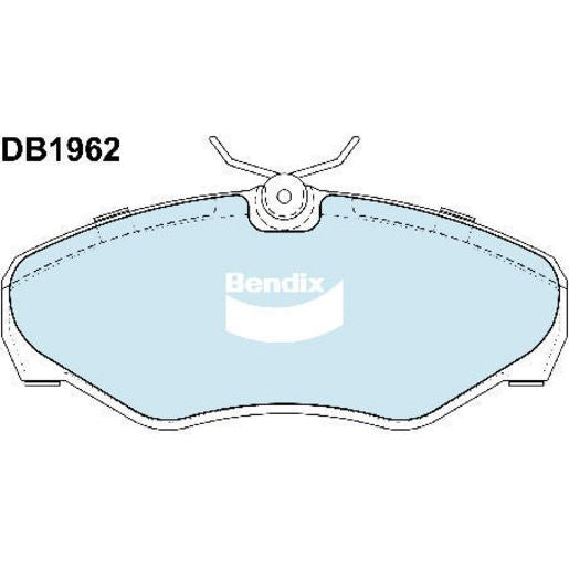 Bendix Brake Pads Set Euro+ - DB1962EURO