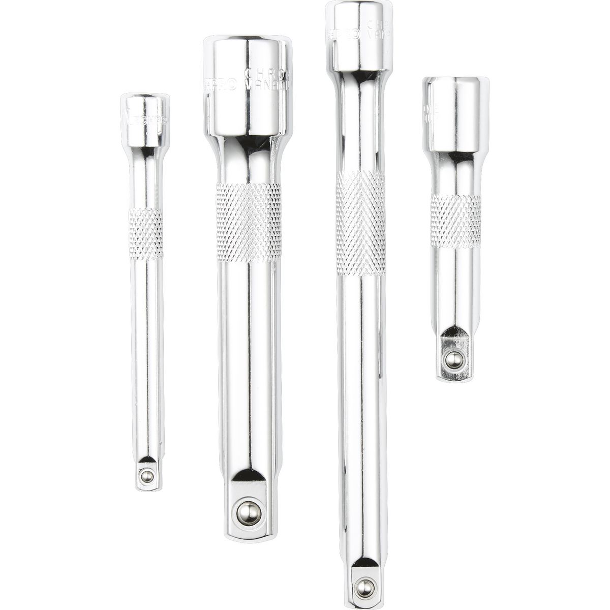 Mechpro Blue Extension Bar Set 1/4In, 3/8In & 1/2In Drive 4pc - MPBE101K