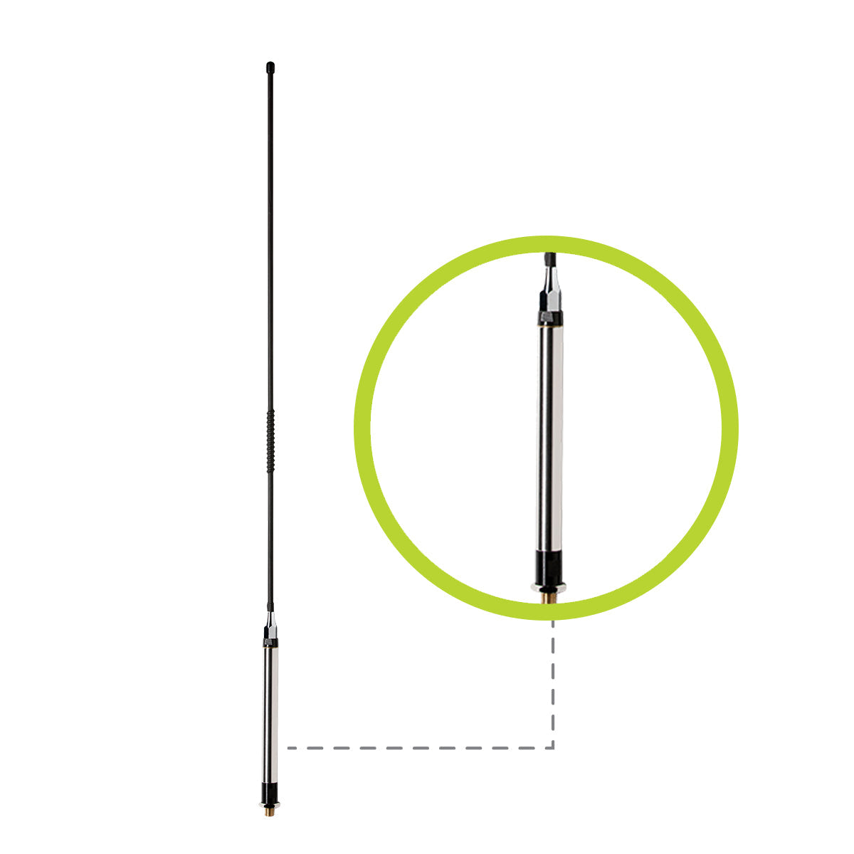 Oricom 6.5dBi UHF CB Antenna -  ANU100