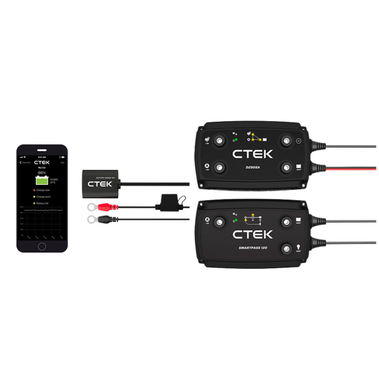 Graham's DMAX CTEK Power Management Set Up with Bluetooth Upgrade Bundle