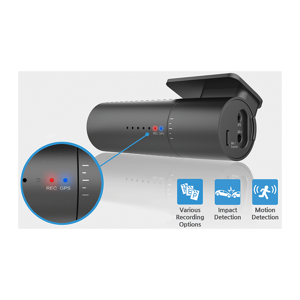 BlackVue DR590 1CH 1080p Full HD 60fps Dash Cam 2.1MP Sensor w/ 32GB SD DR590-1CH-32