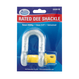ARK D-Shackle 8mm Gal 0.75T Rated Bli - DSGR08B