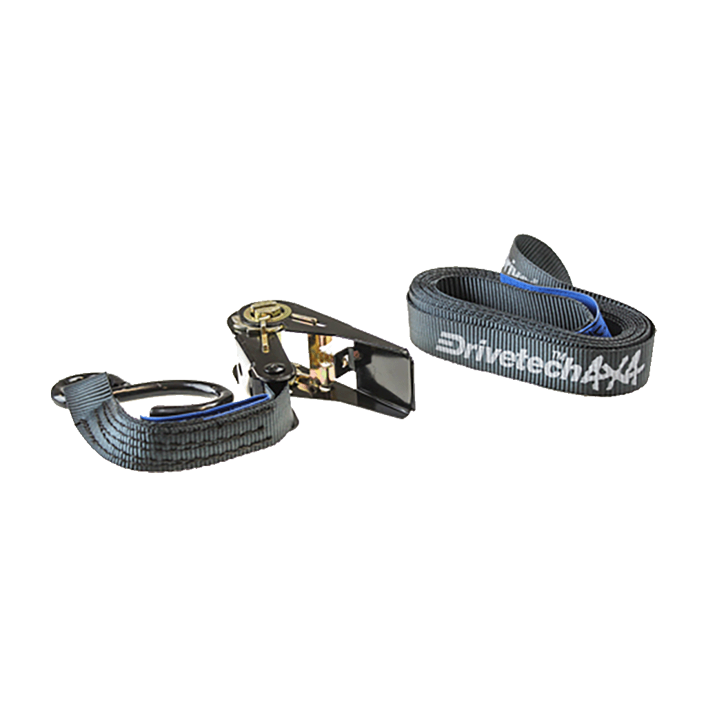 Drivtech 4x4 Ratchet Tie Downs 25mm x 4m 250KG - DT-TD001