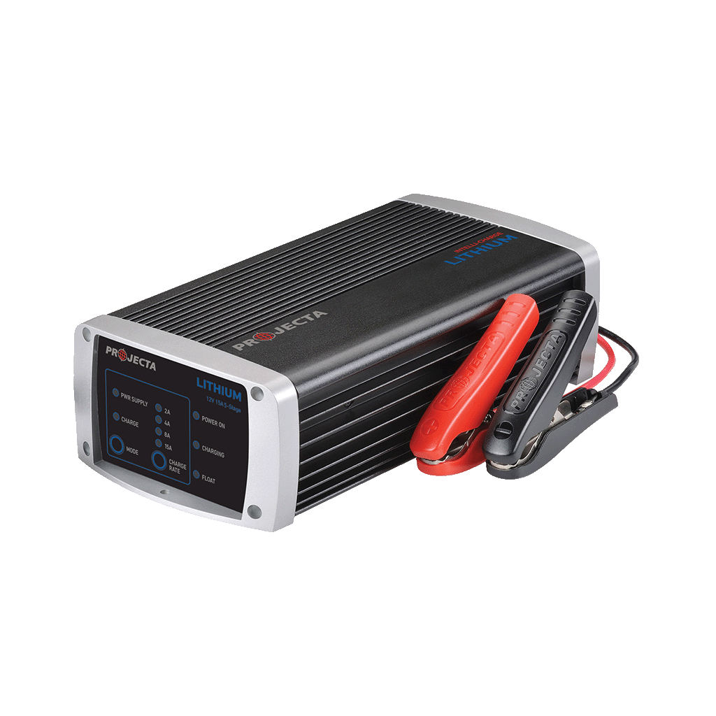 PROJECTA Intelli-Charge 2-15A 12V Lithium Battery Charger 5 Stage Auto IC1500L