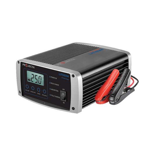 PROJECTA Intelli-Charge 2-25A 12V Lithium Battery Charger 5 Stage Auto IC2500L
