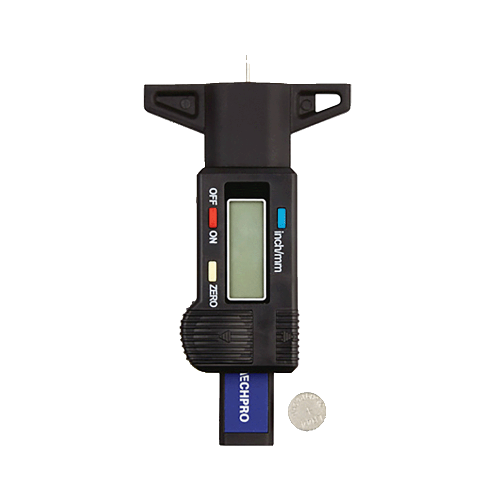 Mechpro Blue Digital Tread Depth Gauge - MPBDG101