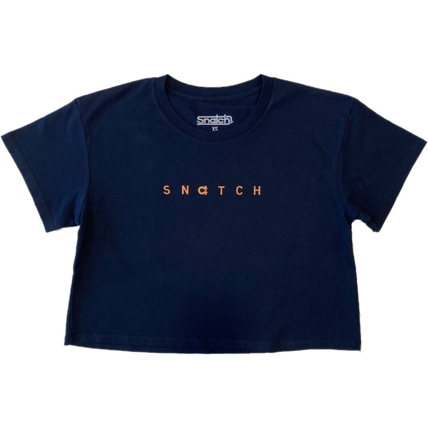 Crew Crop Graphic Print Million Star Hotel Ladies Navy