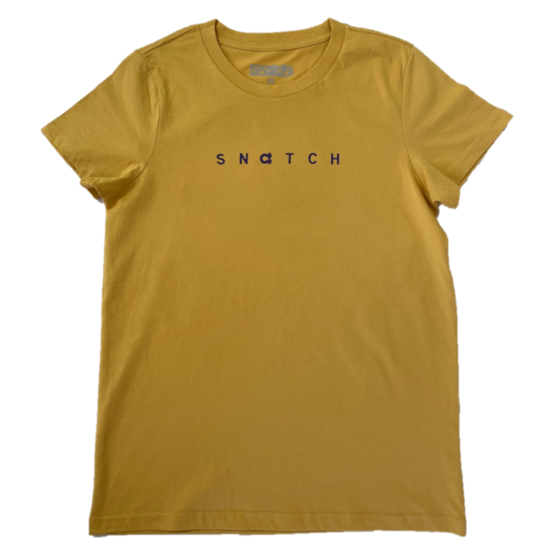Crew Tee Graphic Million Star Hotel Ladies Mustard Yellow