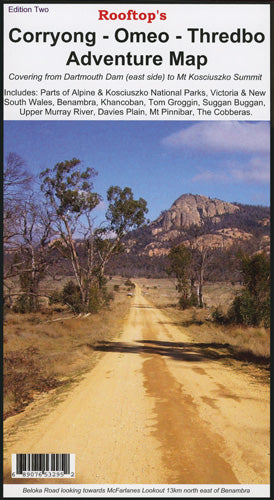 Corryong - Omeo - Thredbo Map - 9781921886263