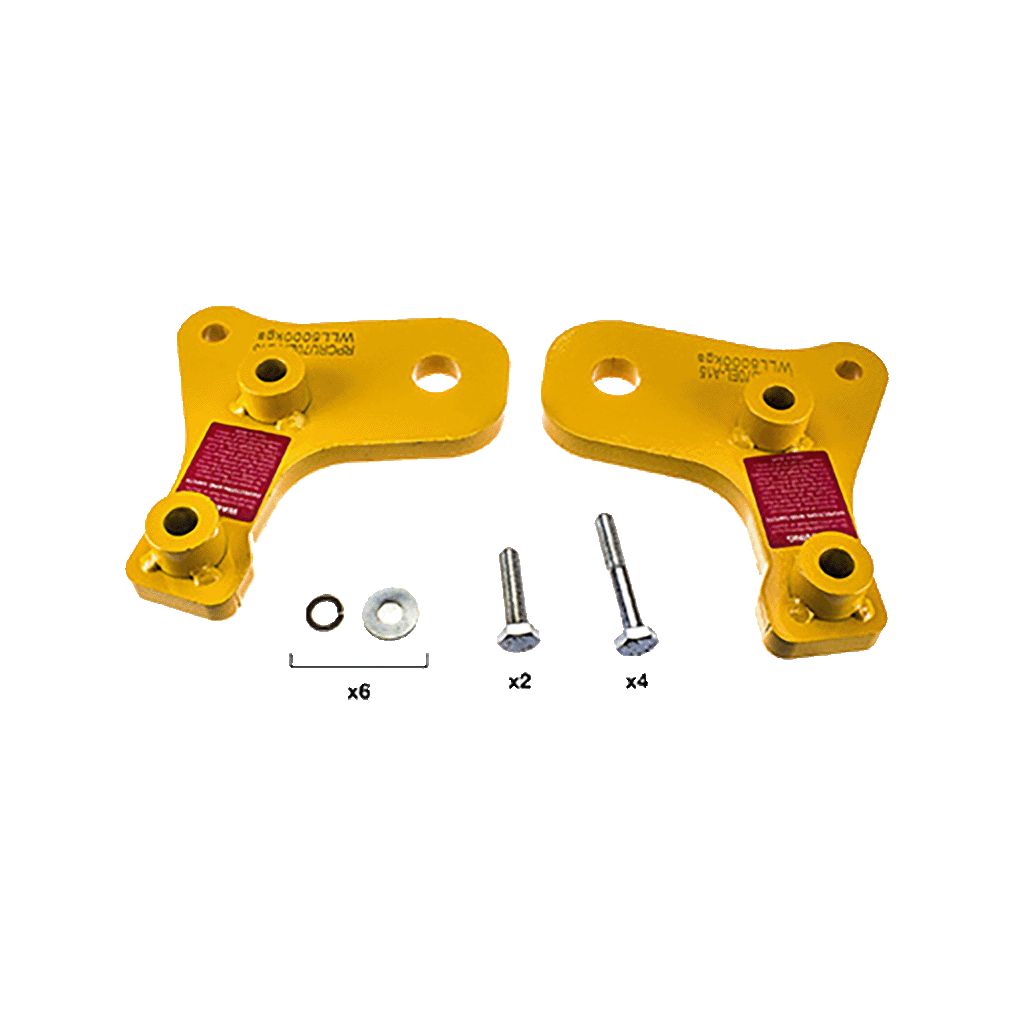 Drivetech 4x4 Recovery Point to suit LC7#(Ext) and Equaliser Strap Kit Bundle