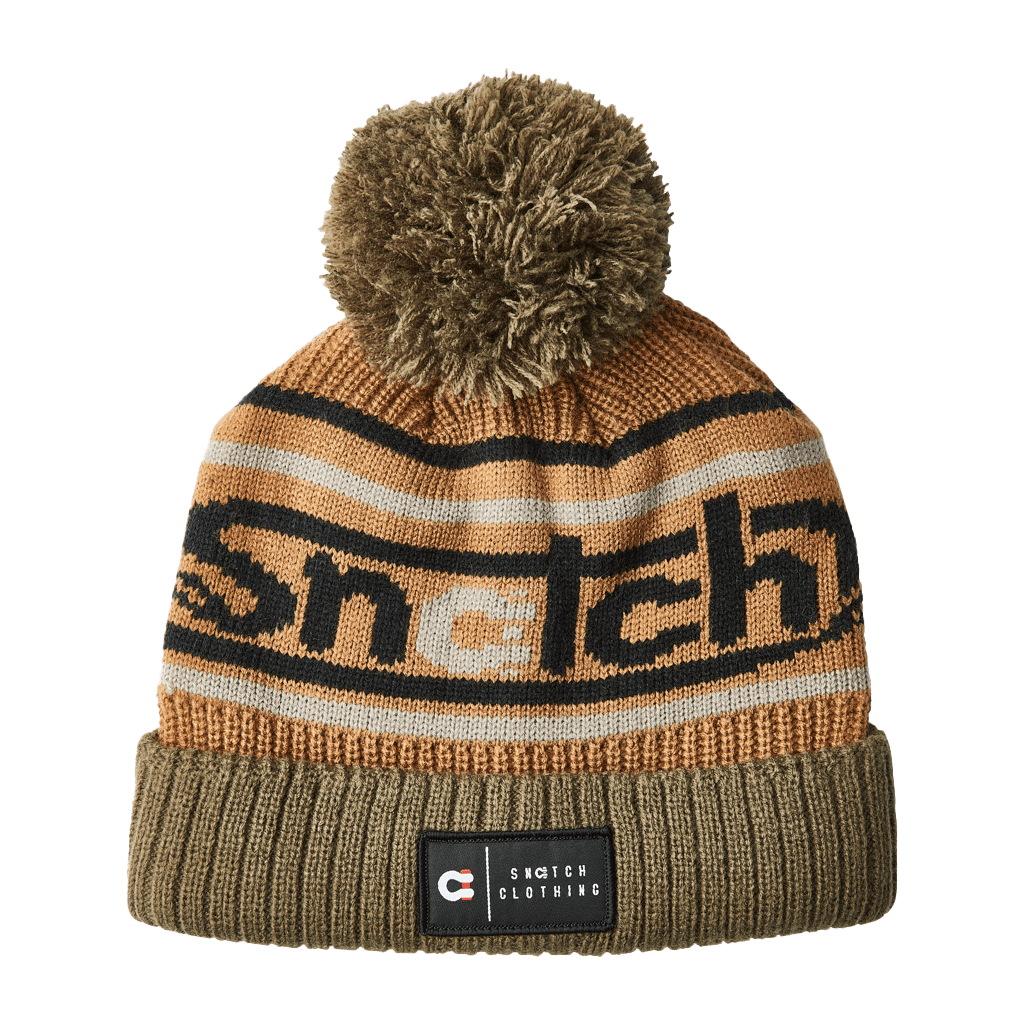 Beanie Jacquard Olive - SU7402OVOSFM