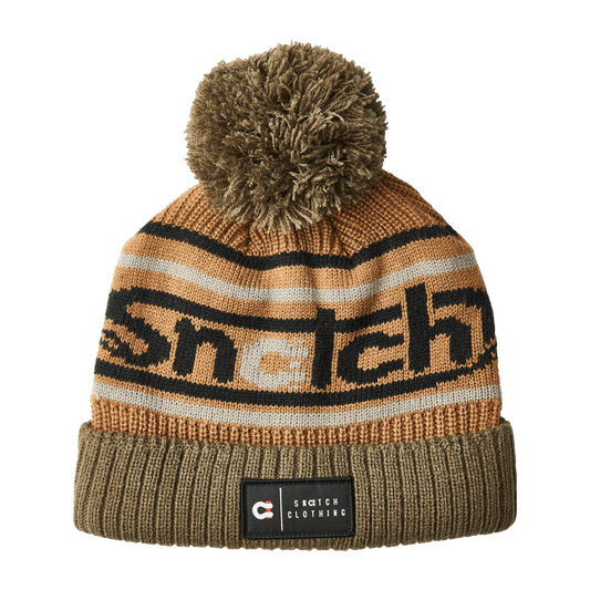 Beanie Jacquard Olive - SU7402OVOSFM