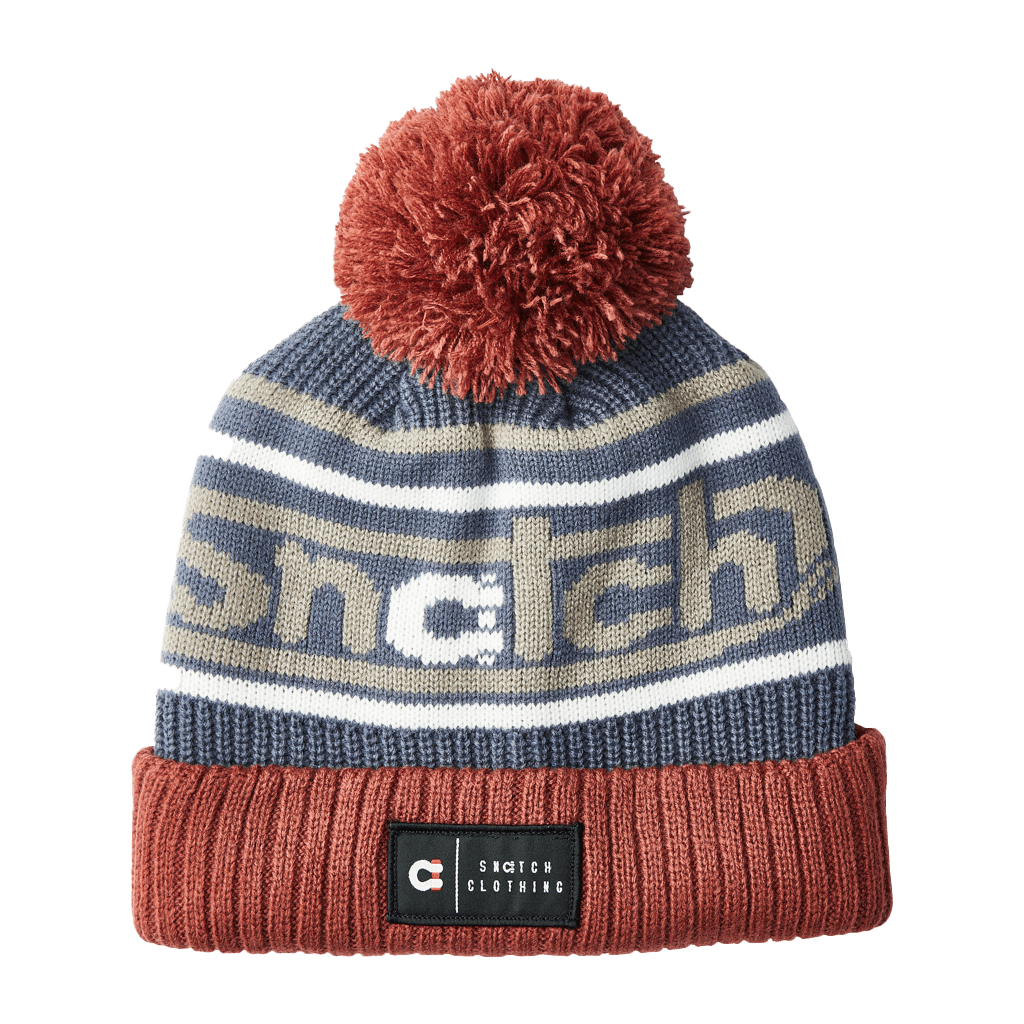 Beanie Jacquard Red Dirt Blue - SU7402RDOSFM