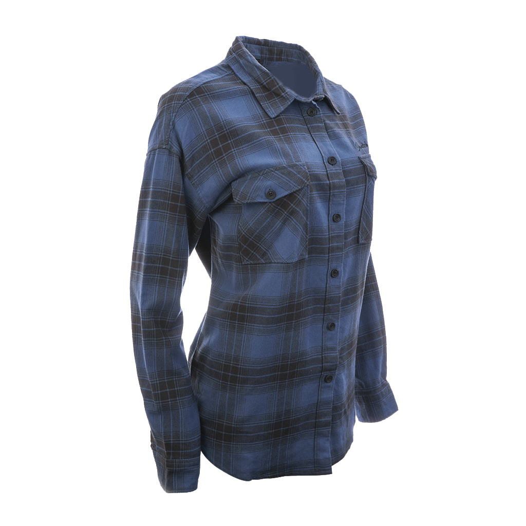 Flanno Dusty Blue Check Shirt - SF4103DB14