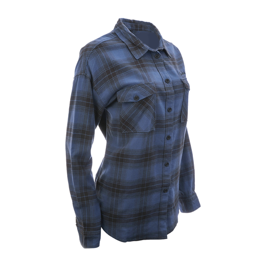 Flanno Dusty Blue Check Shirt - SF4103DB16